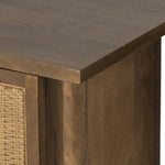 Veta Taupe Cane Sideboard | shipping 6/25/2025