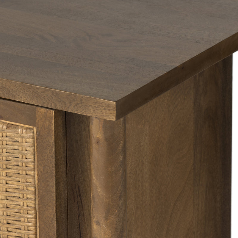 Veta Taupe Cane Sideboard | shipping 6/25/2025