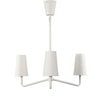 Vincennes Matte White Plaster Chandelier | shipping 09/08/2025