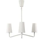 Vincennes Matte White Plaster Chandelier | shipping 09/08/2025