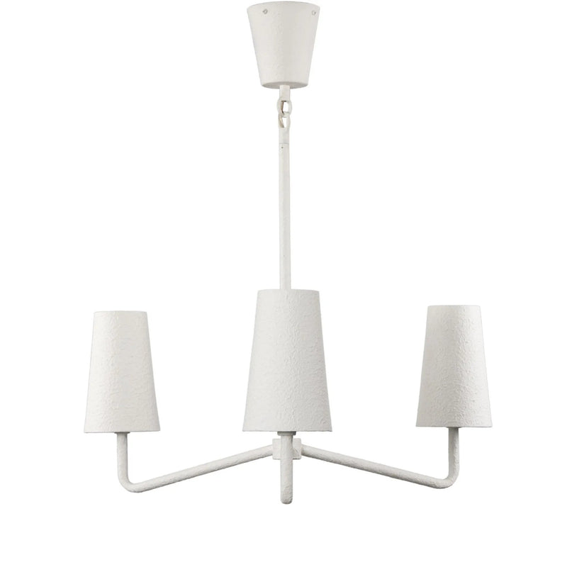 Vincennes Matte White Plaster Chandelier | shipping 09/08/2025
