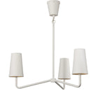Vincennes Matte White Plaster Chandelier | shipping 09/08/2025