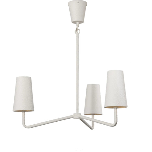 Vincennes Matte White Plaster Chandelier | shipping 09/08/2025