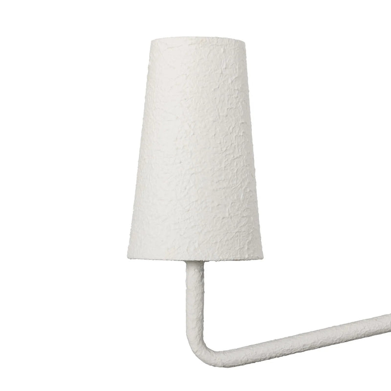 Vincennes Matte White Plaster Chandelier | shipping 09/08/2025
