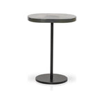 Vinia Light Blue Cast Glass End Table | shipping 7/27/2025