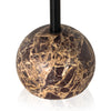 Viola Accent Table - Merlot Marble | shipping 6/25/2025