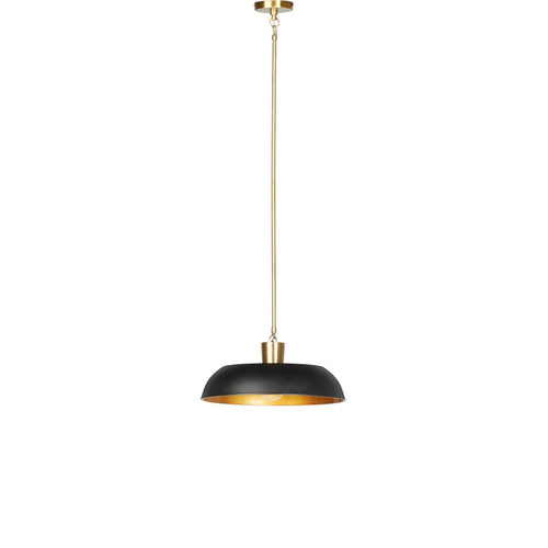 Walton Black Aluminum Enamel Pendant | shipping 6/23/2025