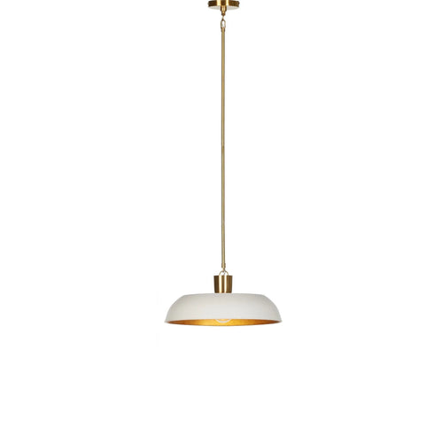 Walton White Aluminum Enamel Pendant | shipping 6/23/2025