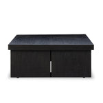 Warby Worn Black Oak Coffee Table | ready to ship!
