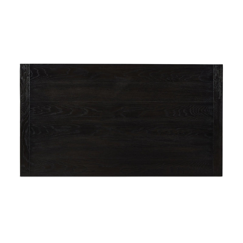 Warby Worn Black Oak Coffee Table | ready to ship!