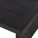 Warby Worn Black Oak Coffee Table | ready to ship!