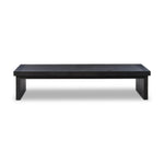 Warby Worn Black Oak Coffee Table | ready to ship!