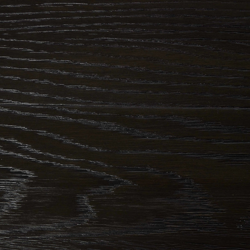Warby Worn Black Oak Coffee Table | ready to ship!