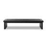 Warby Worn Black Oak Coffee Table | ready to ship!