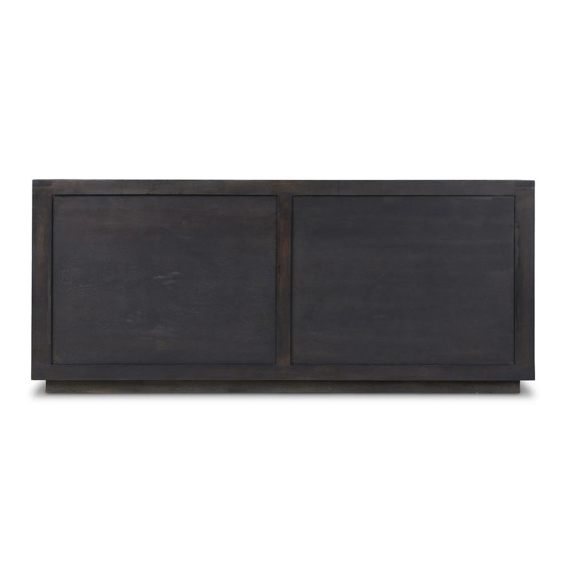 Warby Worn Black Oak 6 Drawer Dresser | shipping 7/7/2025