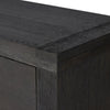 Warby Worn Black Oak 6 Drawer Dresser | shipping 7/7/2025