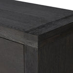 Warby Worn Black Oak 6 Drawer Dresser | shipping 7/7/2025