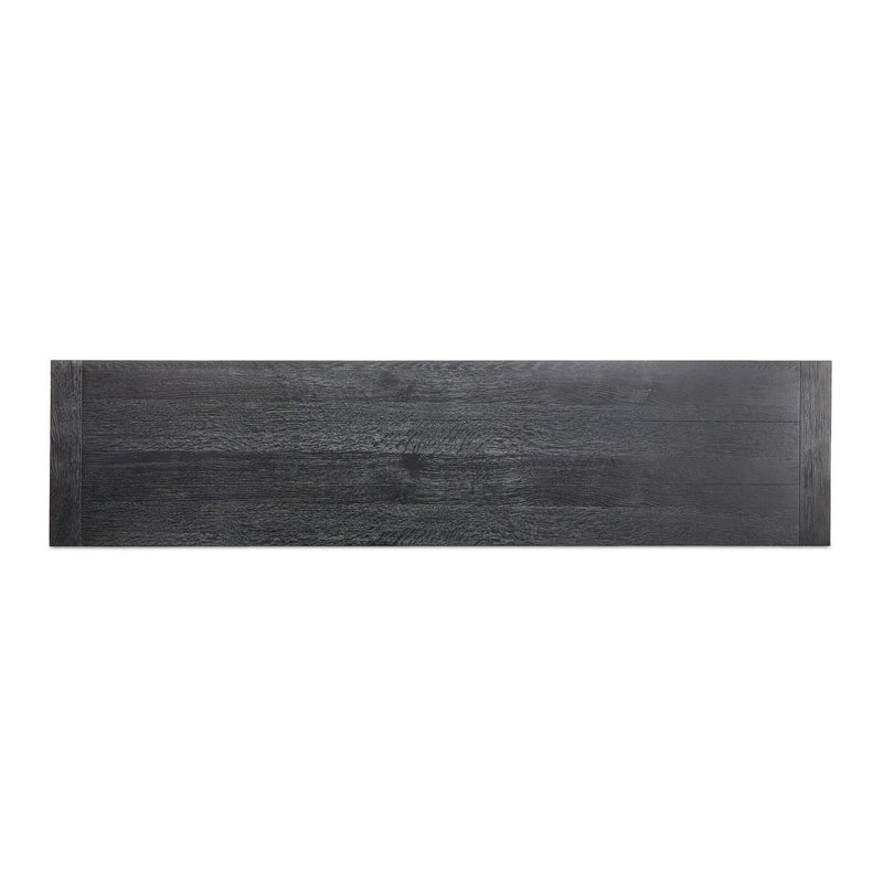 Warby Worn Black Oak 6 Drawer Dresser | shipping 7/7/2025