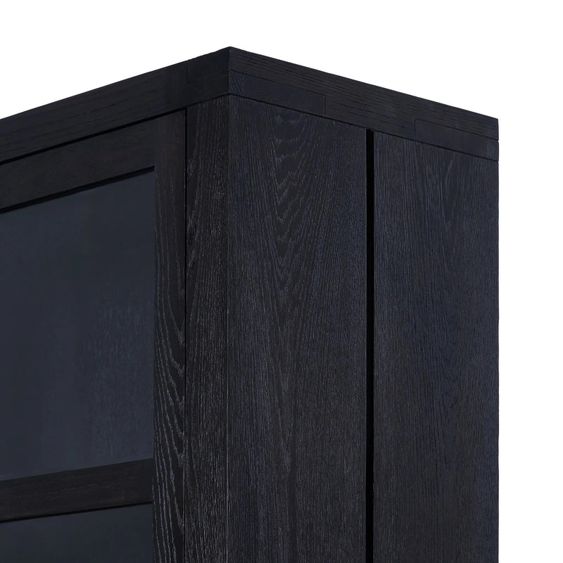 Warby Worn Black Cabinet | ready to ship!