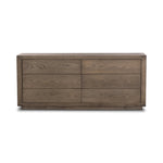 Warby Worn Oak 6 Drawer Dresser | shipping 7/7/2025