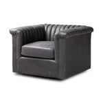 Watson Palermo Black Swivel Chair | ready to ship!
