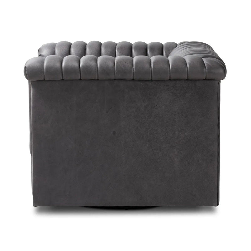 Watson Palermo Black Swivel Chair | ready to ship!