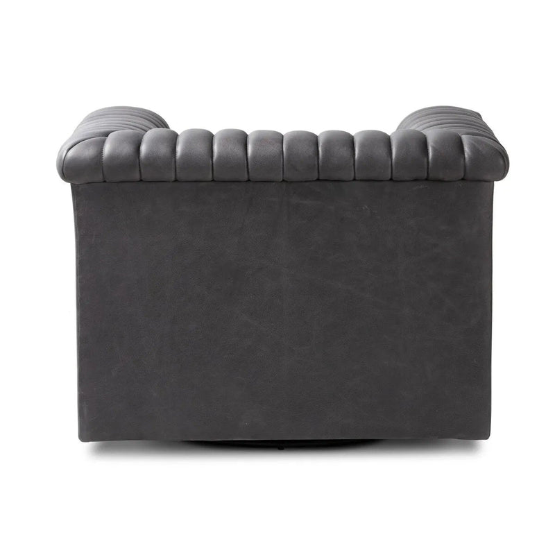 Watson Palermo Black Swivel Chair | ready to ship!