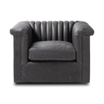 Watson Palermo Black Swivel Chair | ready to ship!
