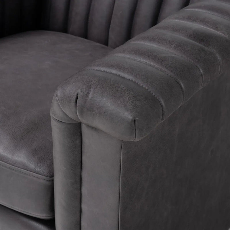Watson Palermo Black Swivel Chair | ready to ship!