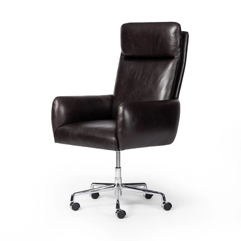 Wayland Sonoma Black Desk Chair | ready to ship!