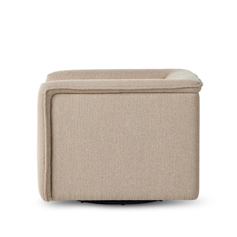 Wellborn Kerbey Camel Swivel Chair | shipping 5/30/2025
