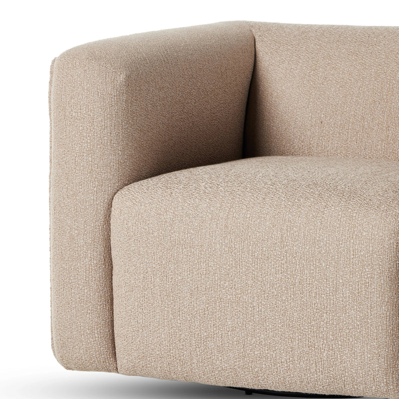 Wellborn Kerbey Camel Swivel Chair | shipping 5/30/2025