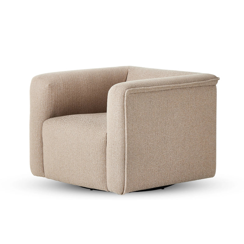 Wellborn Kerbey Camel Swivel Chair | shipping 5/30/2025