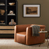 Wellborn Palermo Cognac Swivel Chair | ready to ship!
