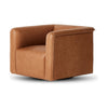 Wellborn Palermo Cognac Swivel Chair | ready to ship!