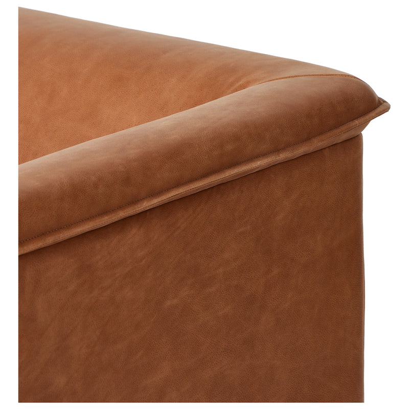 Wellborn Palermo Cognac Swivel Chair | ready to ship!