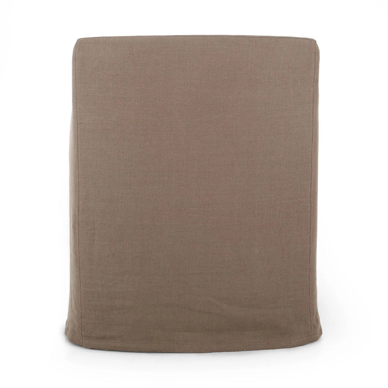 Westcott Brussels Mushroom Slipcover Dining Chair | ready to ship!