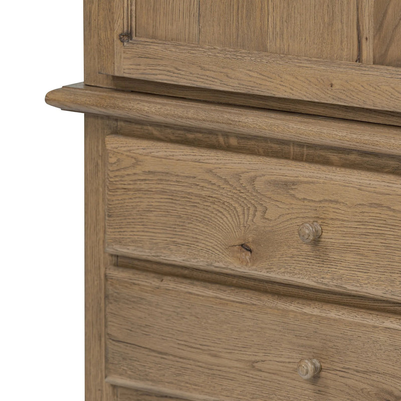 Whitman Worn Oak Cabinet | shipping 5/30/2025