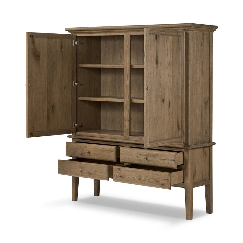 Whitman Worn Oak Cabinet | shipping 5/30/2025