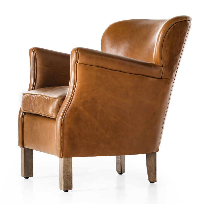 Wycliffe Vintage Soft Camel Chair | ready to ship!