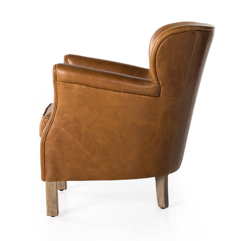 Wycliffe Vintage Soft Camel Chair | ready to ship!