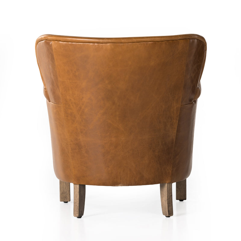 Wycliffe Vintage Soft Camel Chair | ready to ship!