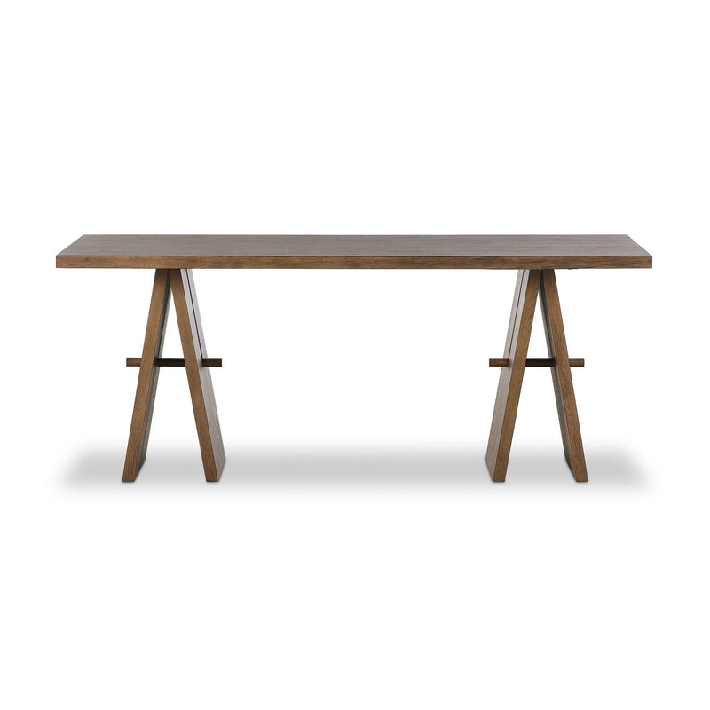 Wylie Rustic Grey Writing Desk | shipping 6/3/2025
