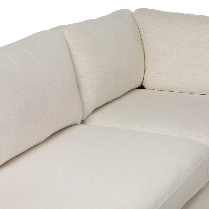 Yelena Crypton Nomad Snow 3-Piece Sectional | shipping 07/01/2025