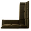 Yelena Surrey Olive 3-Piece Sectional | shipping 07/01/2025