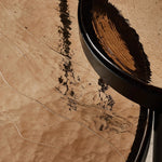 Yoko Smoked Brown Cast Glass Nesting Table | shipping 6/23/2025