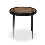 Yoko Smoked Brown Cast Glass Nesting Table | shipping 6/23/2025