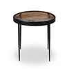 Yoko Smoked Brown Cast Glass Nesting Table | shipping 6/23/2025