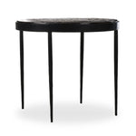 Yoko Smoked Brown Cast Glass Nesting Table | shipping 6/23/2025