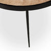 Yoko Smoked Brown Cast Glass Nesting Table | shipping 6/23/2025
